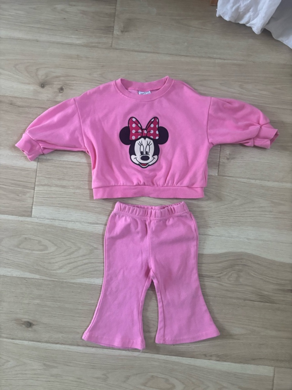 At noon Pink Minnie Mouse Two-Piece Set